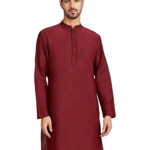 Men Festive Solid Long Kurta