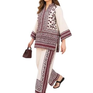 Modestouze Attires Cord Set for Women Cotton Stylish Poly Rayon