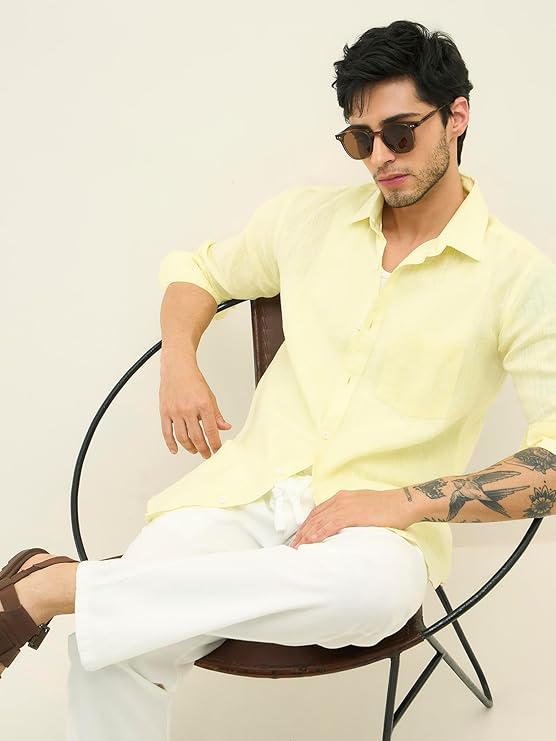 Men’s Pure Linen Casual Wear - Image 3