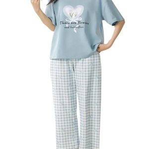 Louis Luxe Womens Korean Night Dress || Full Pyjama Set