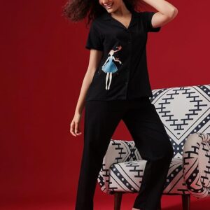 Clovia Women Pants Set