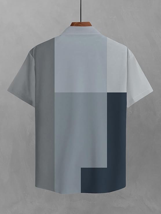 BULLMER Printed Casual Shirt for Men