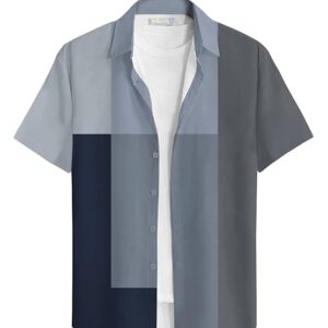 BULLMER Printed Casual Shirt for Men